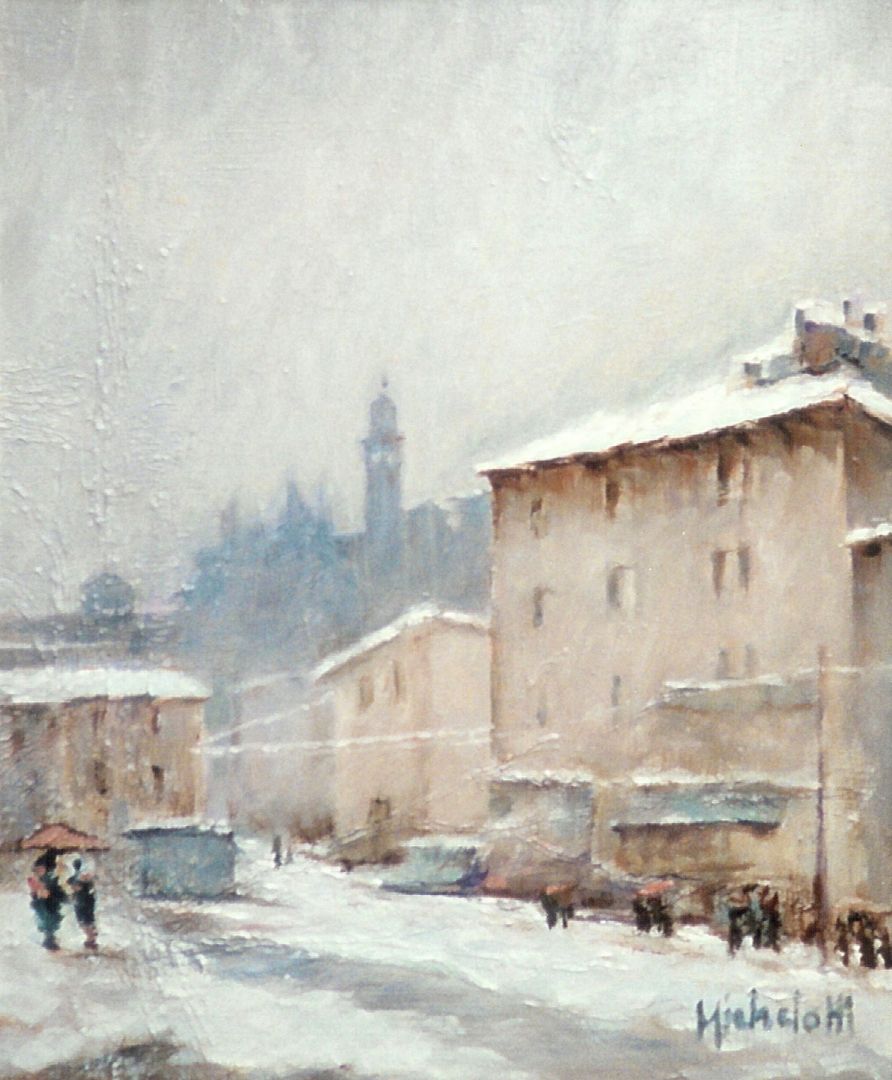 Udine innevata