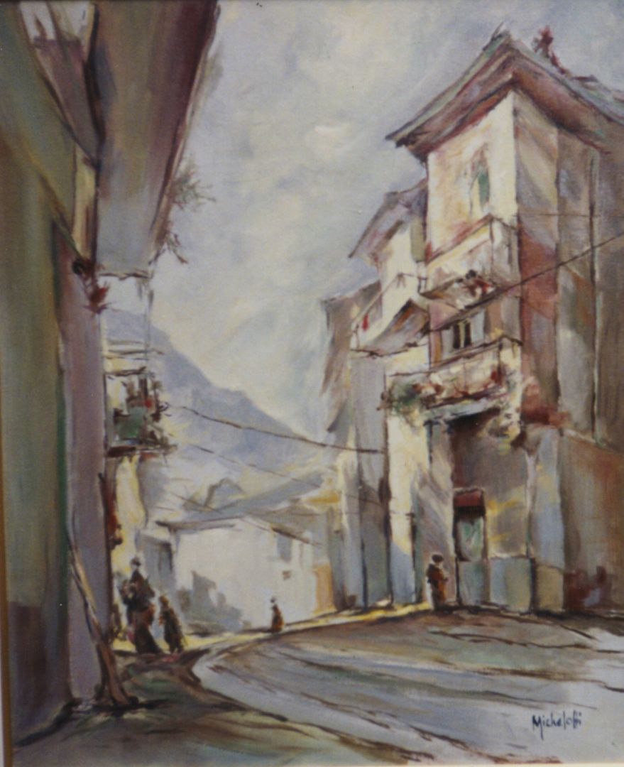 Giochi di luce tra le case